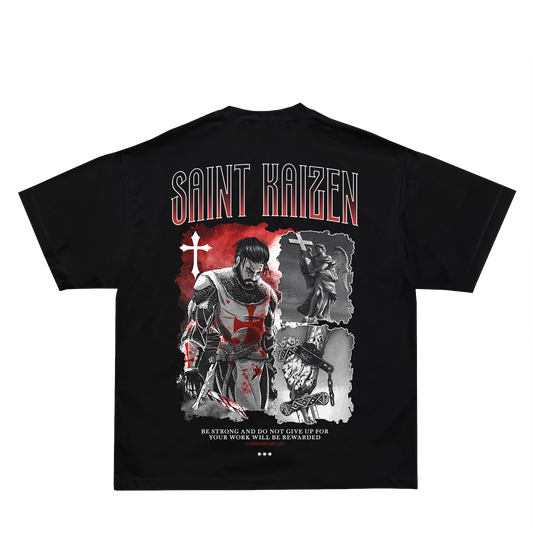Never Give Up T-Shirt - Black
