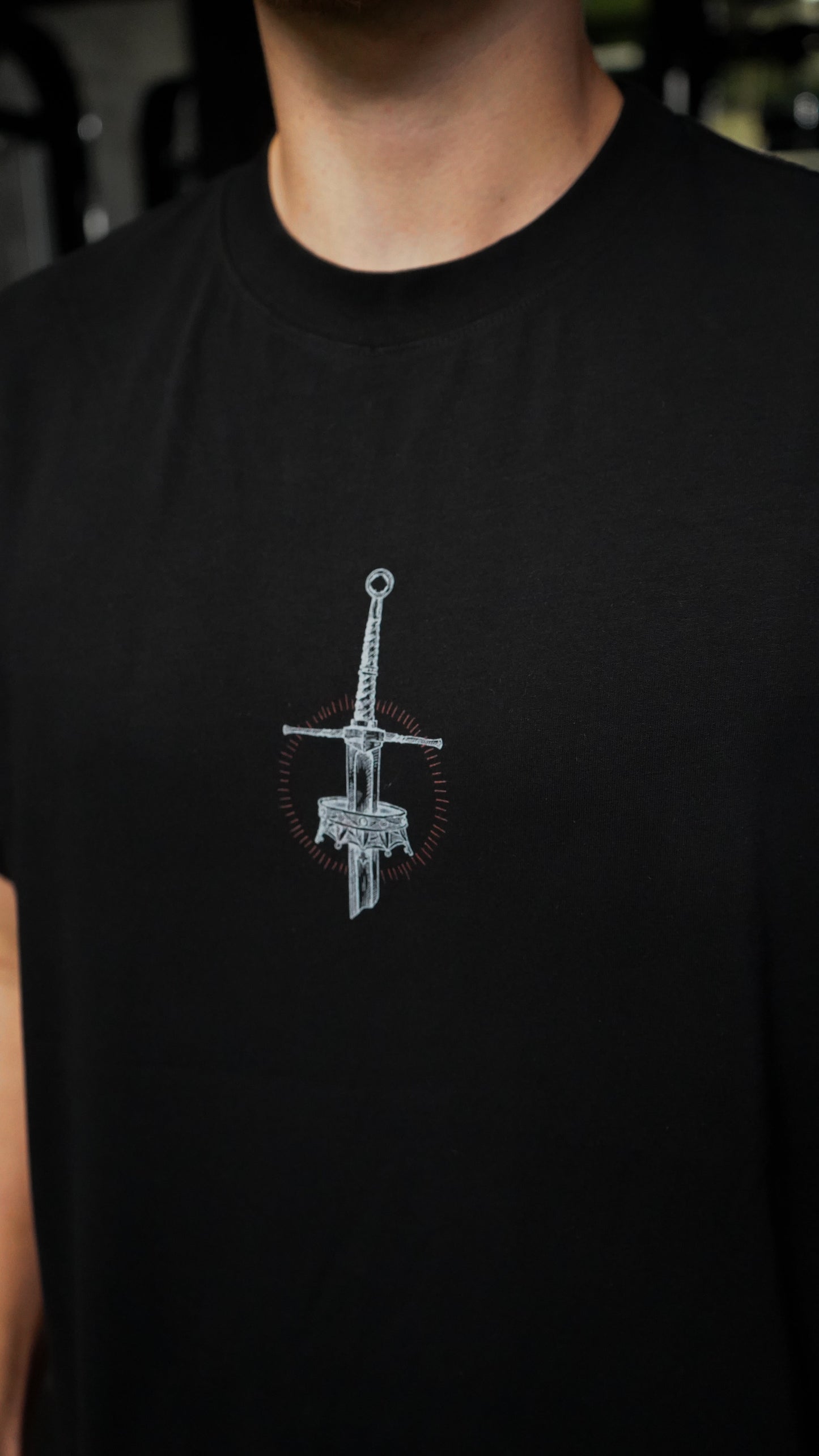 Never Give Up T-Shirt - Black