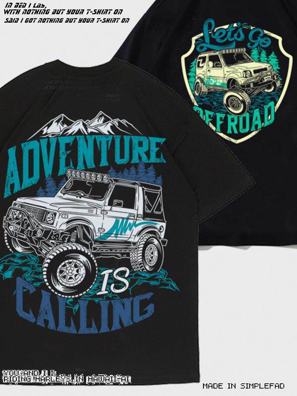 Vintage Off-Road Truck Graphic T-Shirt