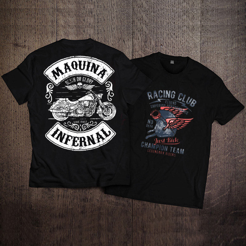Rugged Biker Motorcycle T-Shirt