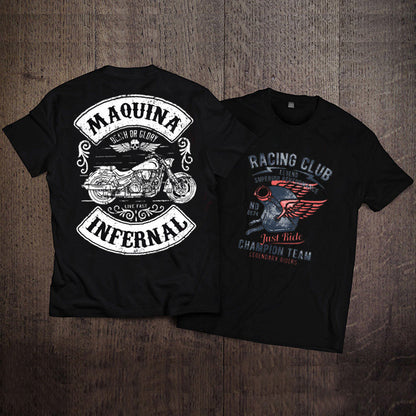 Rugged Biker Motorcycle T-Shirt