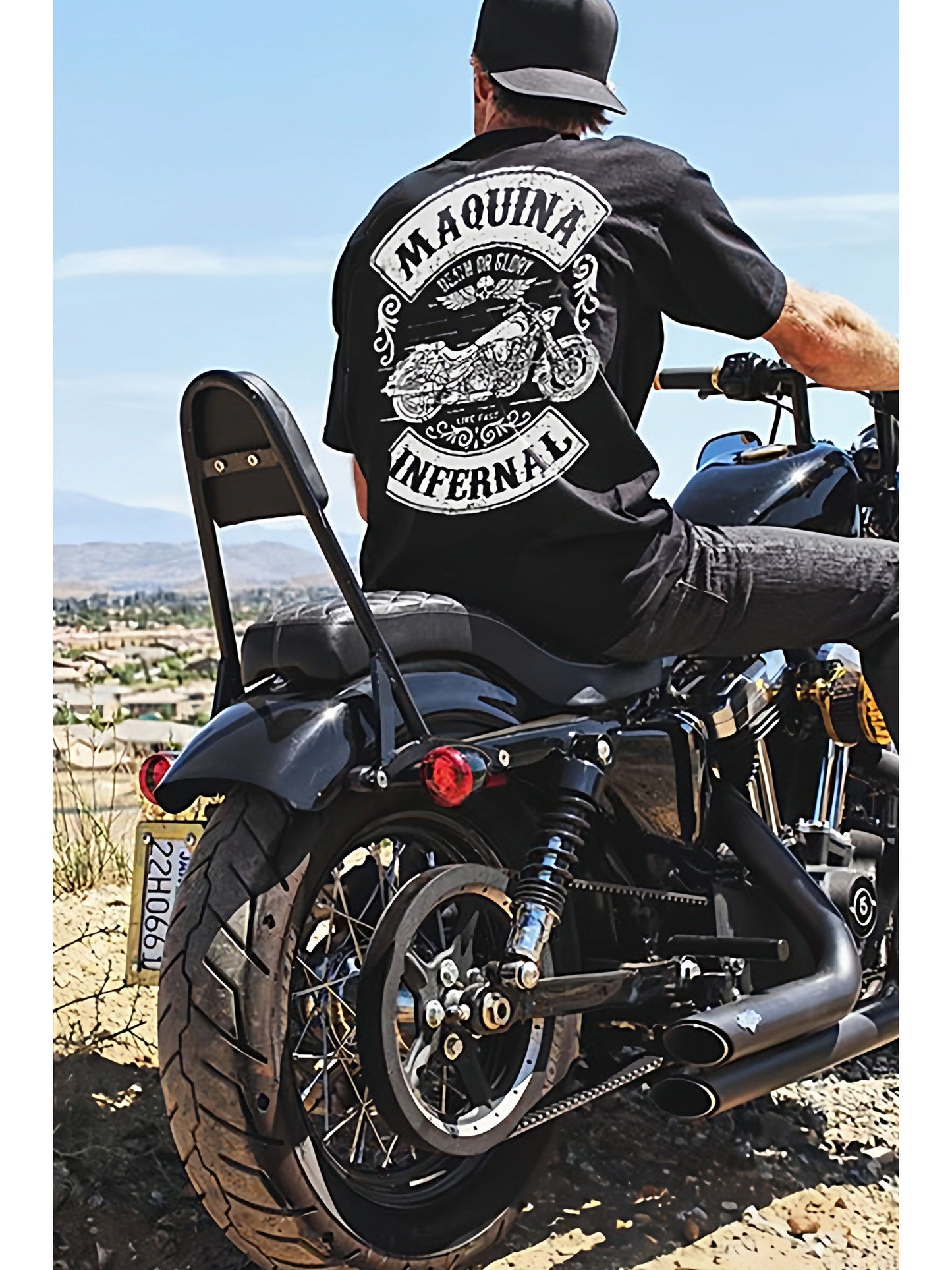 Rugged Biker Motorcycle T-Shirt