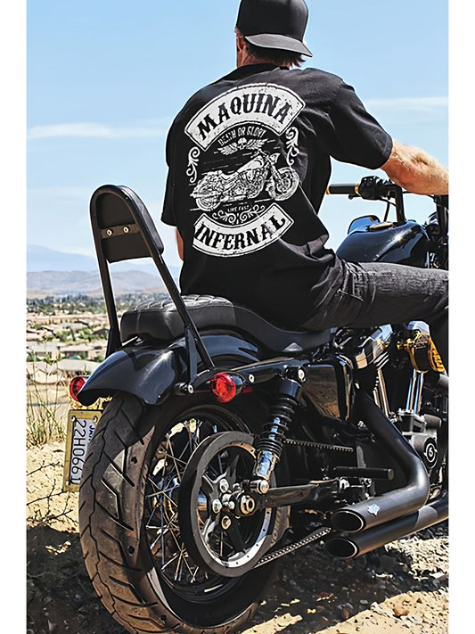Rugged Biker Motorcycle T-Shirt