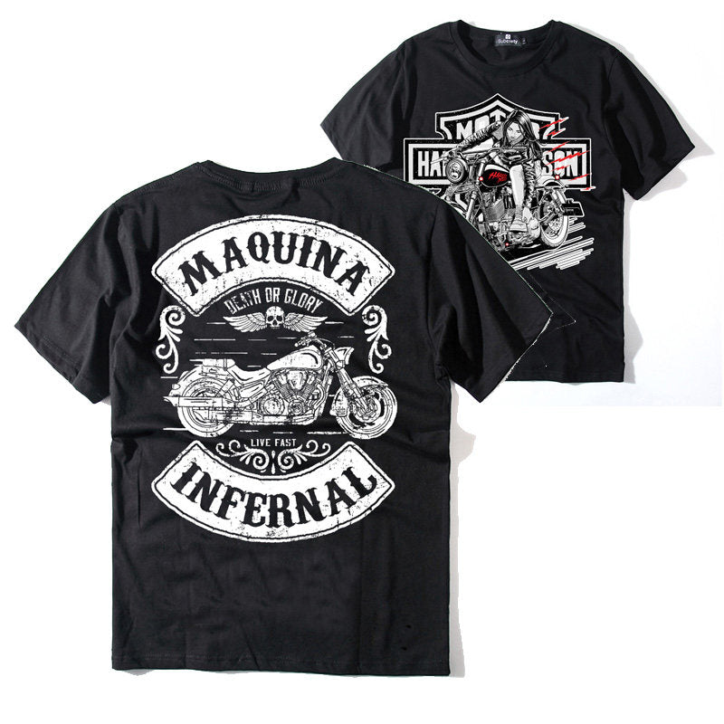 Rugged Biker Motorcycle T-Shirt