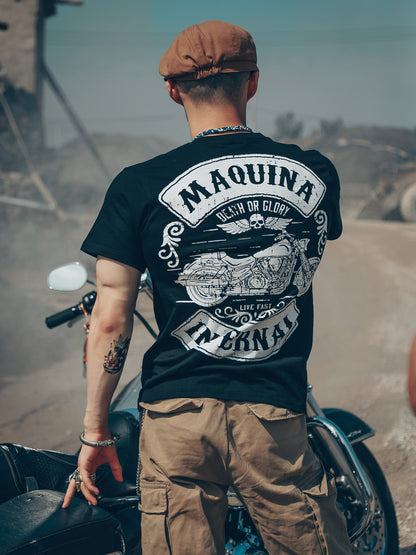 Rugged Biker Motorcycle T-Shirt