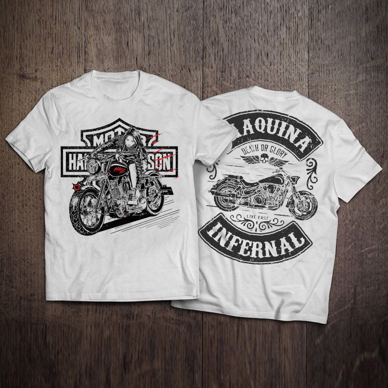 Rugged Biker Motorcycle T-Shirt