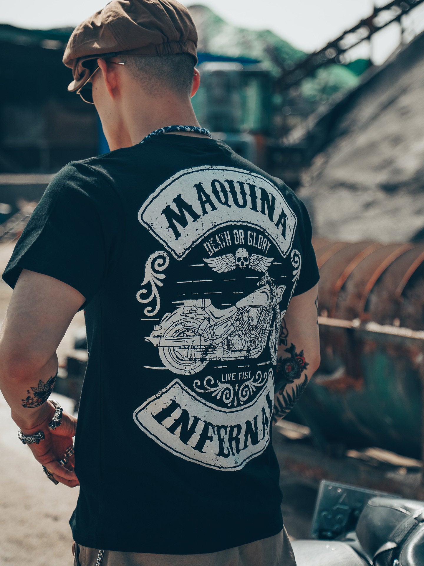 Rugged Biker Motorcycle T-Shirt