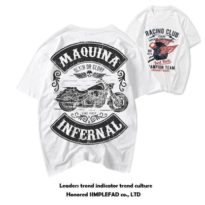 Rugged Biker Motorcycle T-Shirt