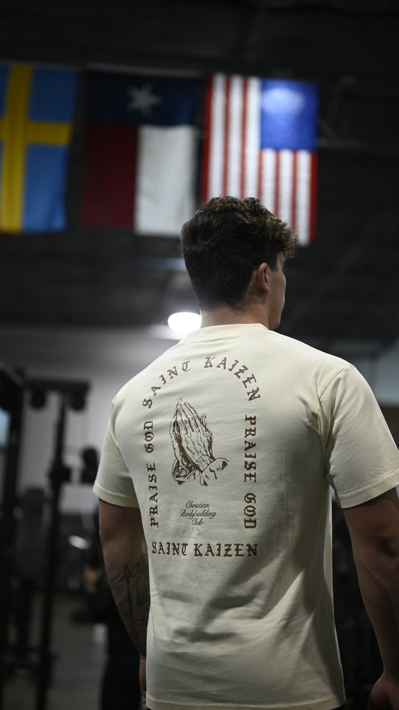 Praise God T-Shirt - Cream