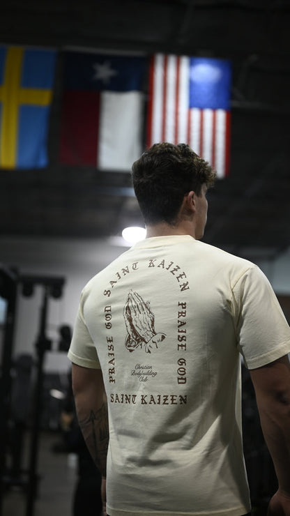 Praise God T-Shirt - Cream