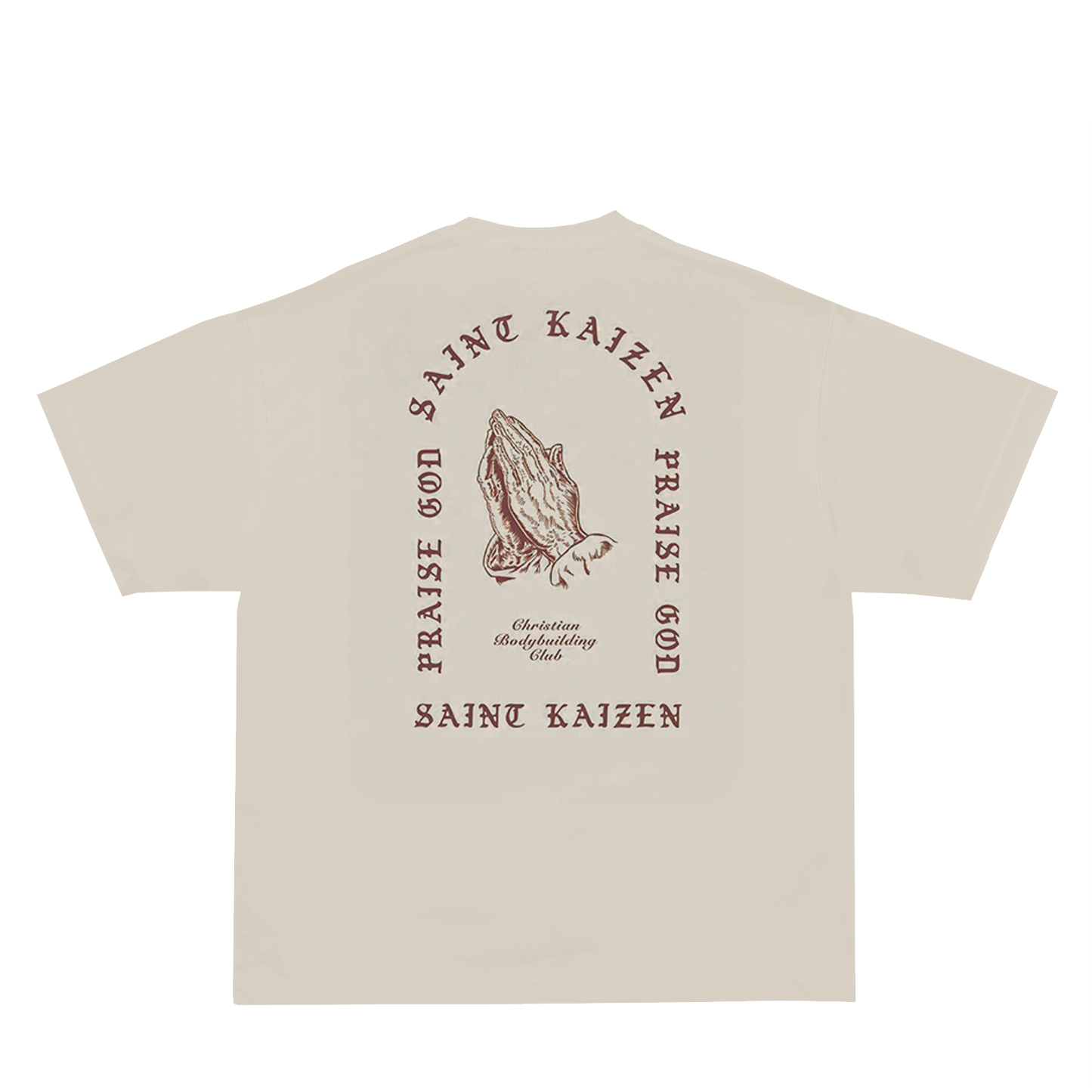 Praise God T-Shirt - Cream