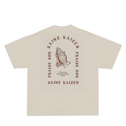 Praise God T-Shirt - Cream