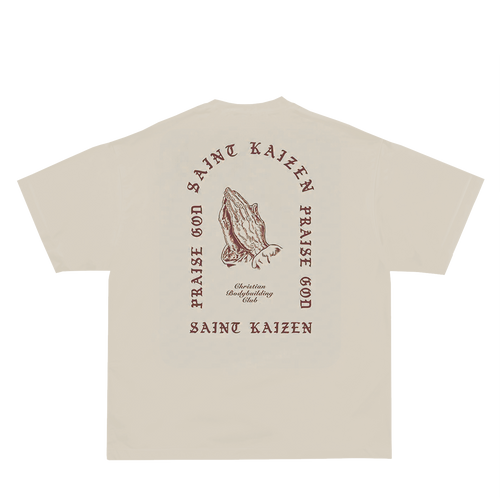 Praise God T-Shirt - Cream
