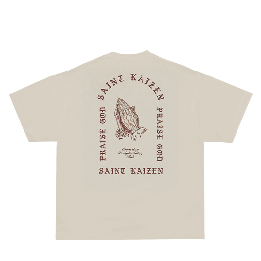 Praise God T-Shirt - Cream