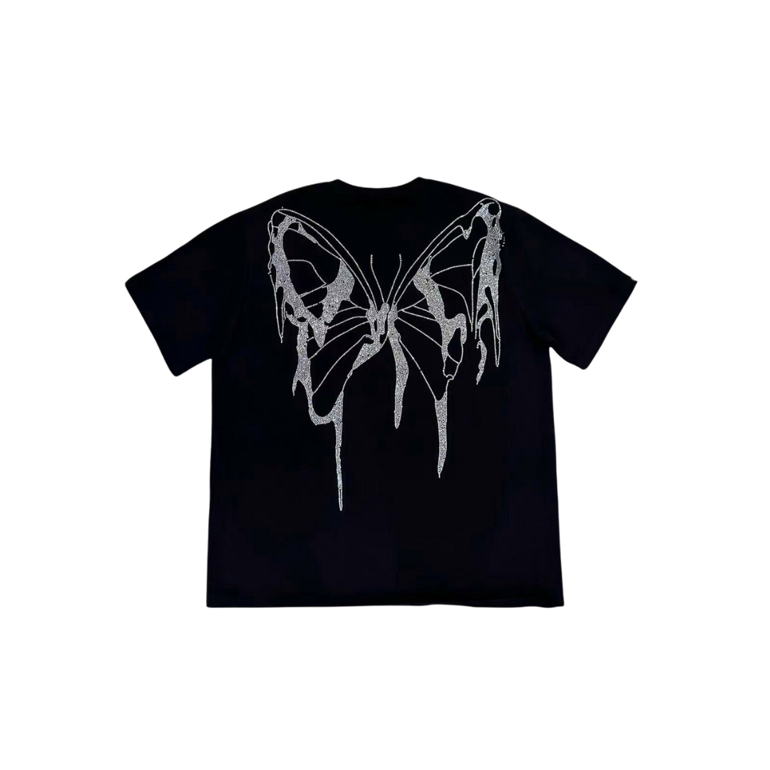 Rhinestone Butterfly Tee