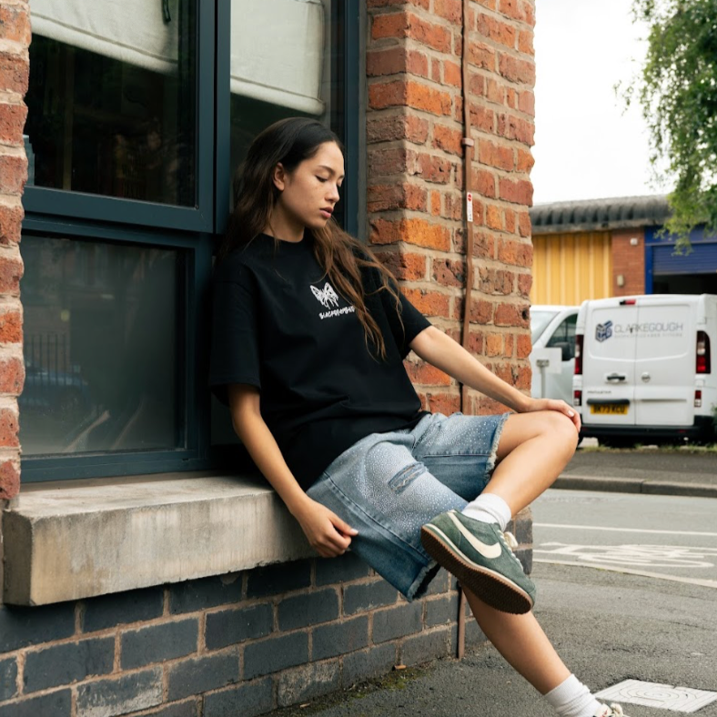 Rhinestone Butterfly Tee