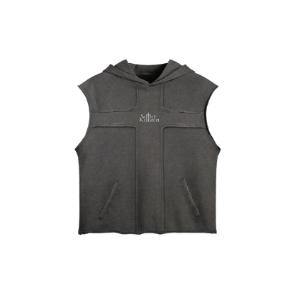 Psalm 28:7 Sleeveless Hoodie