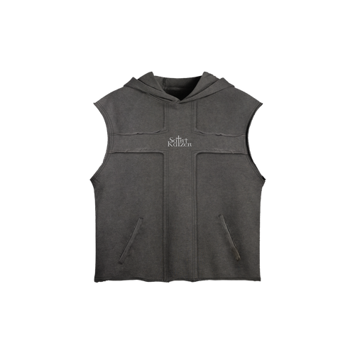 Psalm 28:7 Sleeveless Hoodie