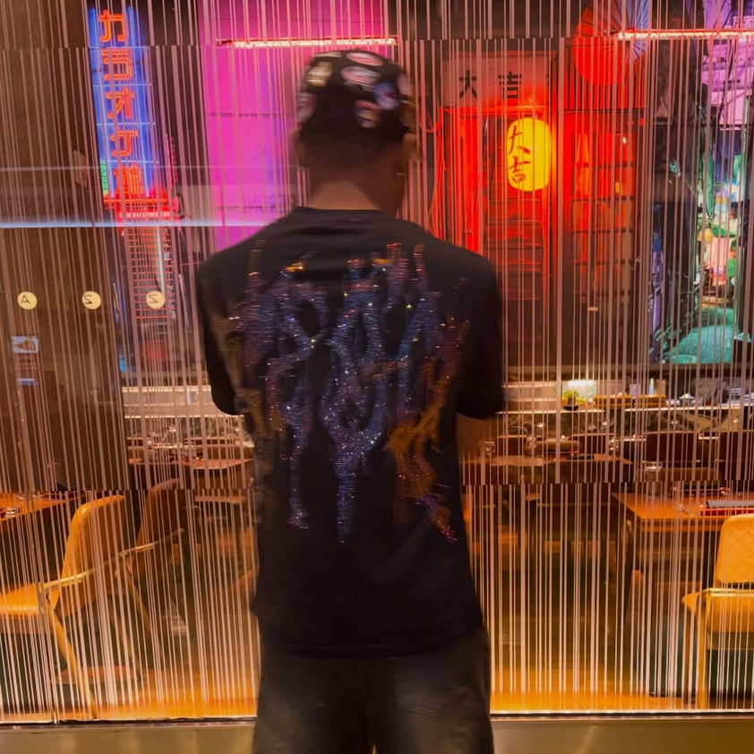 Rhinestone Drip Tee