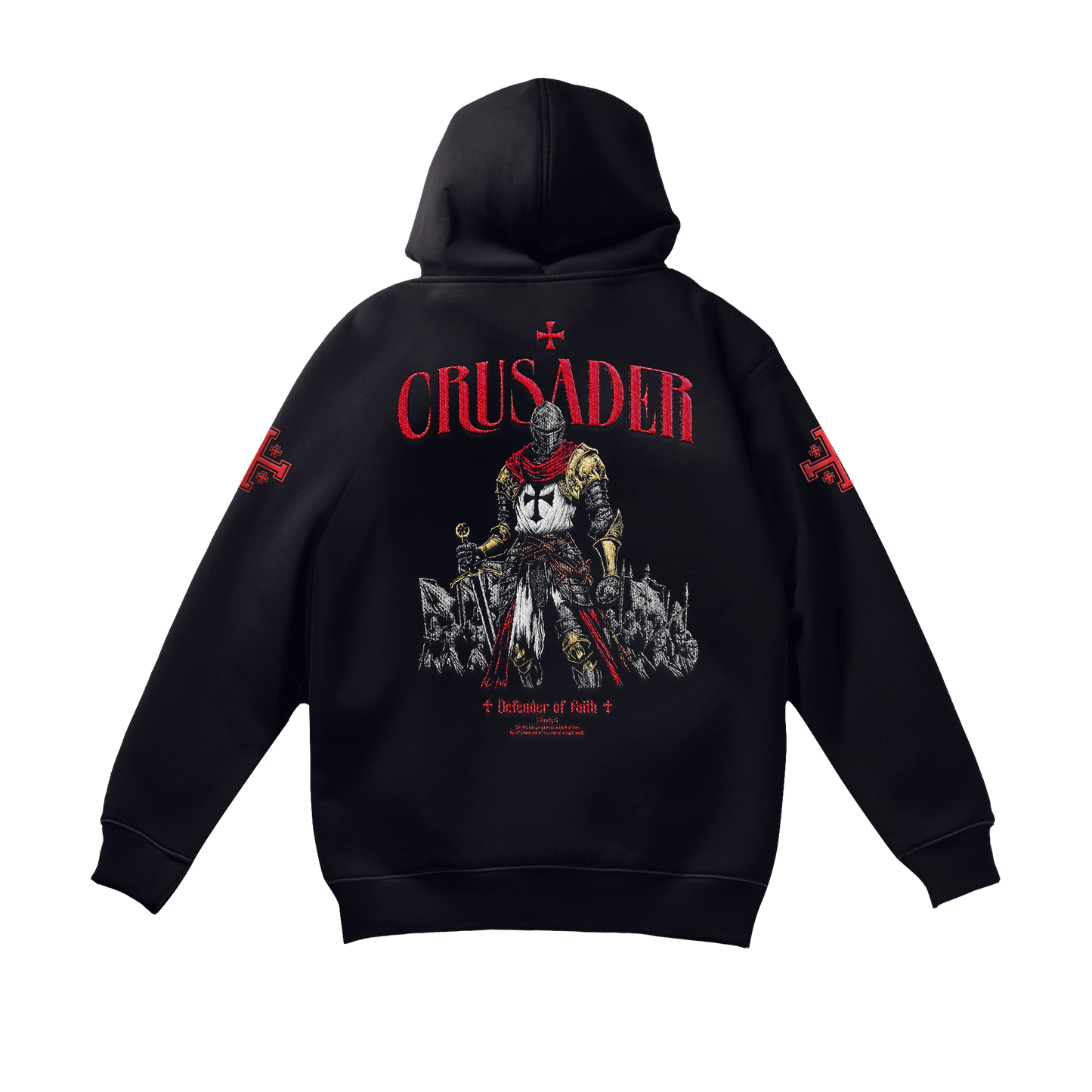 Soldier Embroidery Hoodie