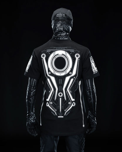 TRON White ( UV + GLOW Blue )