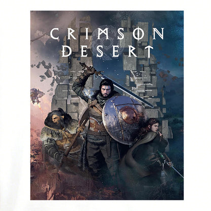Crimson Desert Game T-Shirt Kliff Damiane Oongka Short-Sleeve Shirt