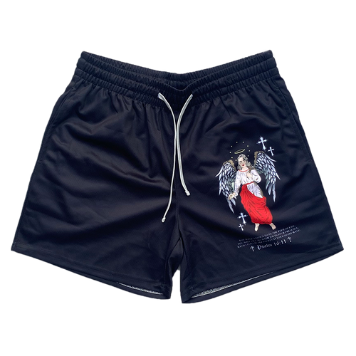 The Path Mesh Shorts - Black