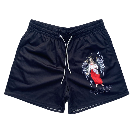 The Path Mesh Shorts - Black