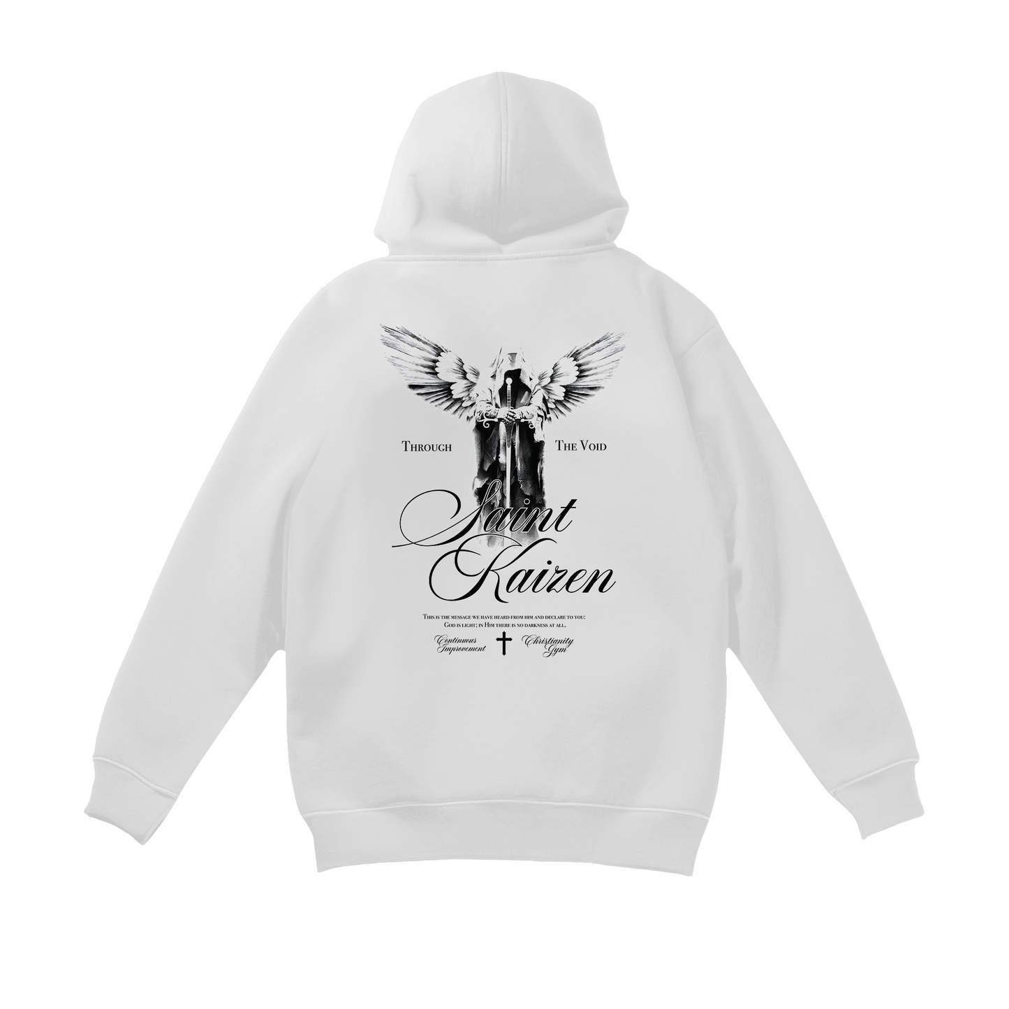 Through The Void Hoodie - White