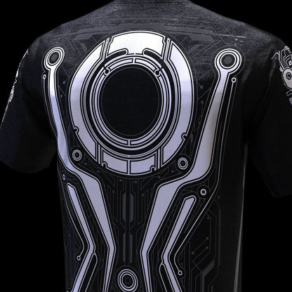 TRON White ( UV + GLOW Blue )