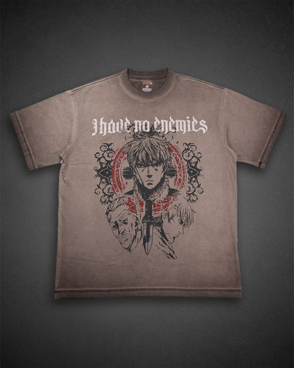 NO ENEMIES WASH TEE