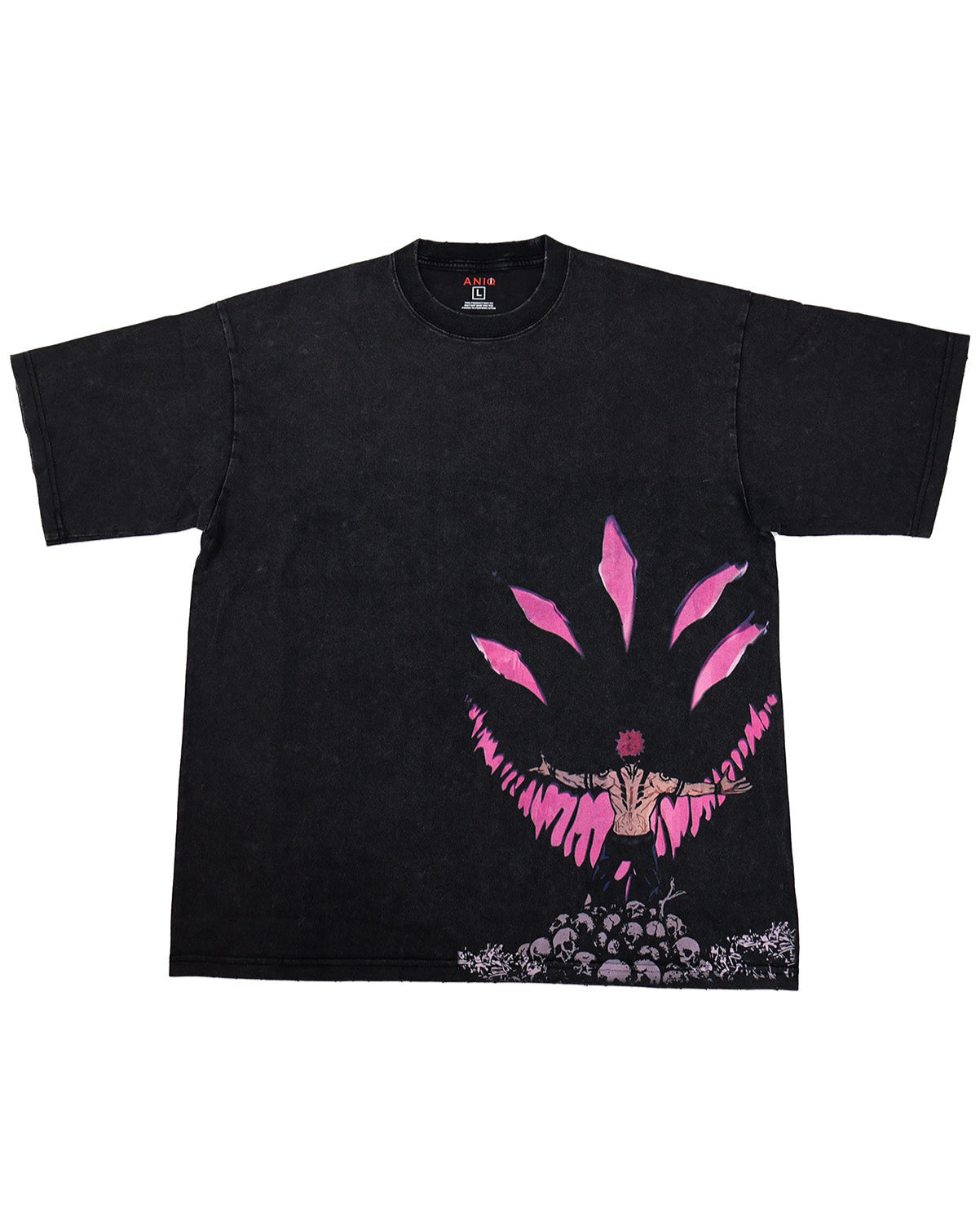 KING OF CURSES WASH TEE