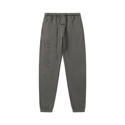FW23 Embossed Relief Hoodie / Pants / Set - Gray