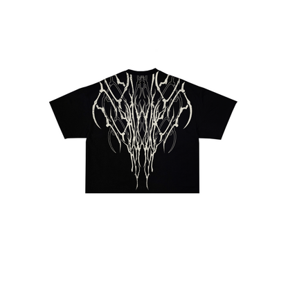 CHAOS CROPPED TEE