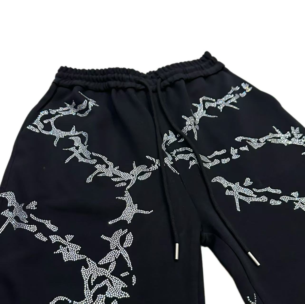 Rhinestone Thorn Sweatpants