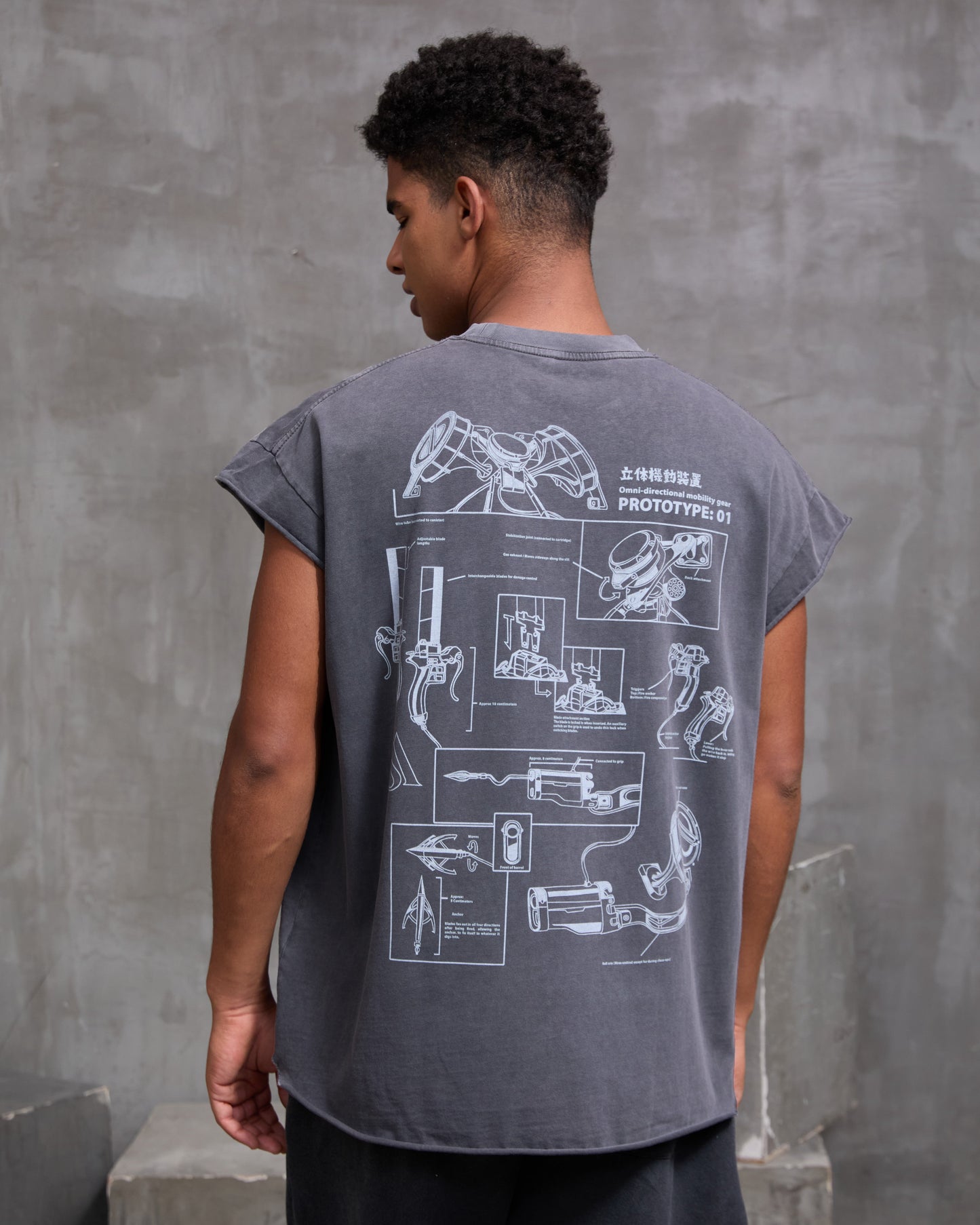 SURVEY CORPS MUSCLE TEE