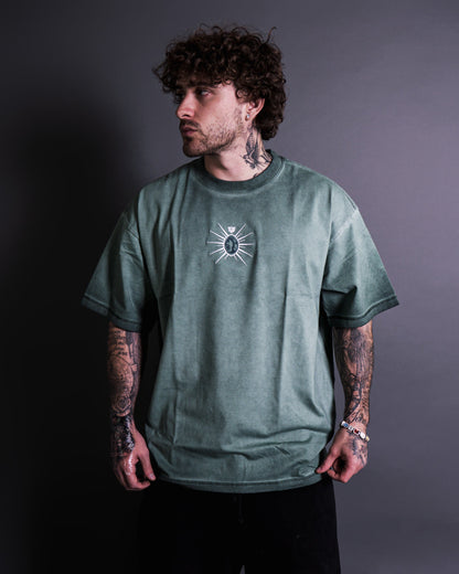 THE WHITE FALCON WASH TEE