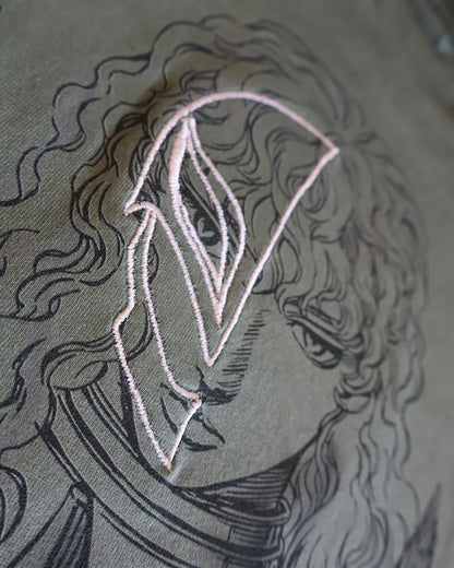 THE WHITE FALCON WASH TEE