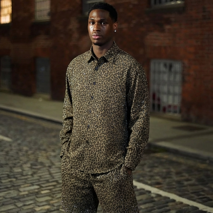 Leopard Long Sleeve Jacket