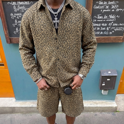 Leopard Long Sleeve Jacket