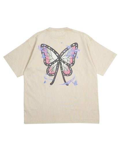BUTTERFLY GRAPHIC TEE