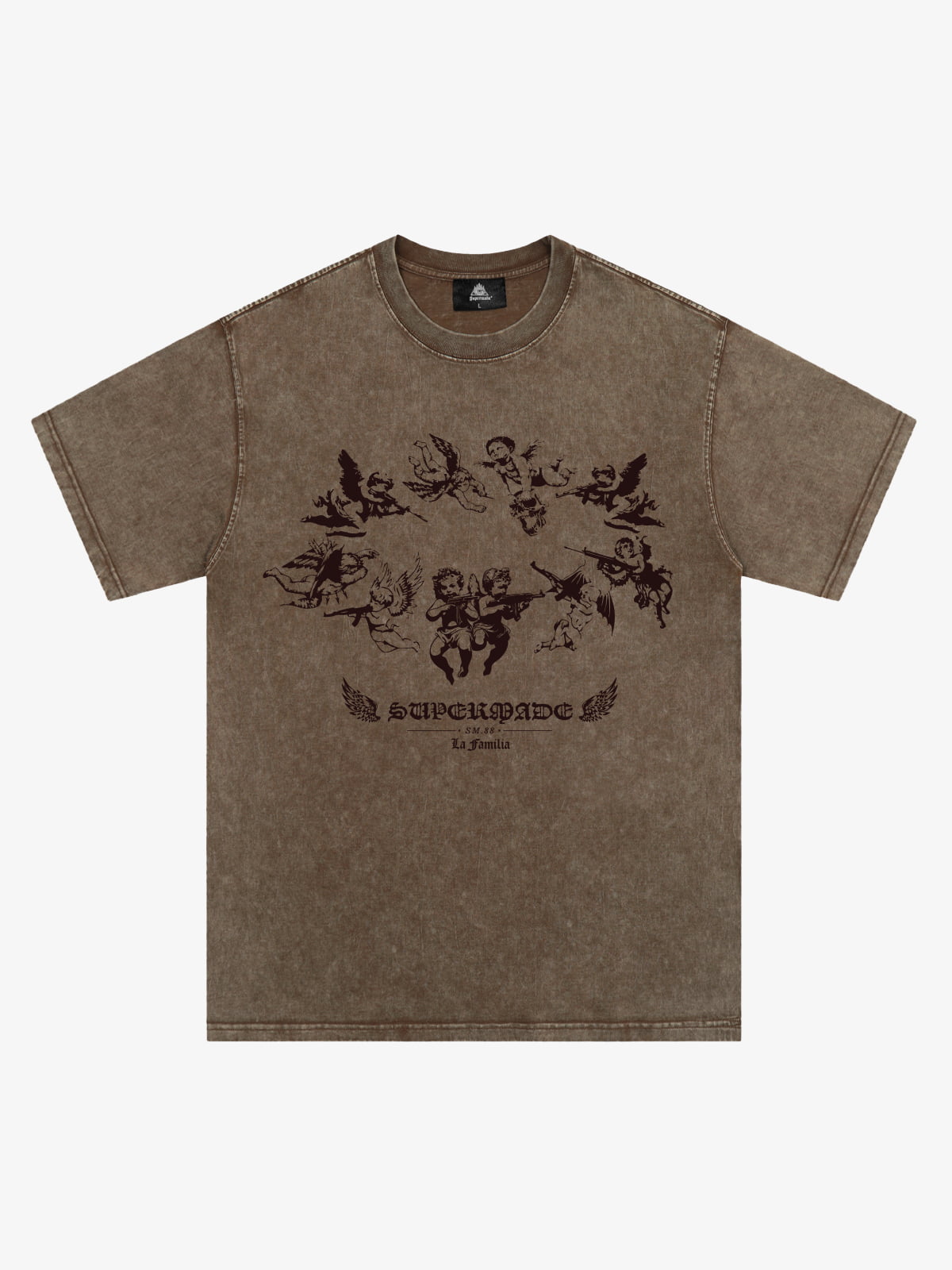 Original Vintage Angel Graphic Print T-Shirt