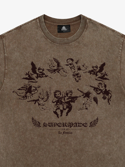 Original Vintage Angel Graphic Print T-Shirt