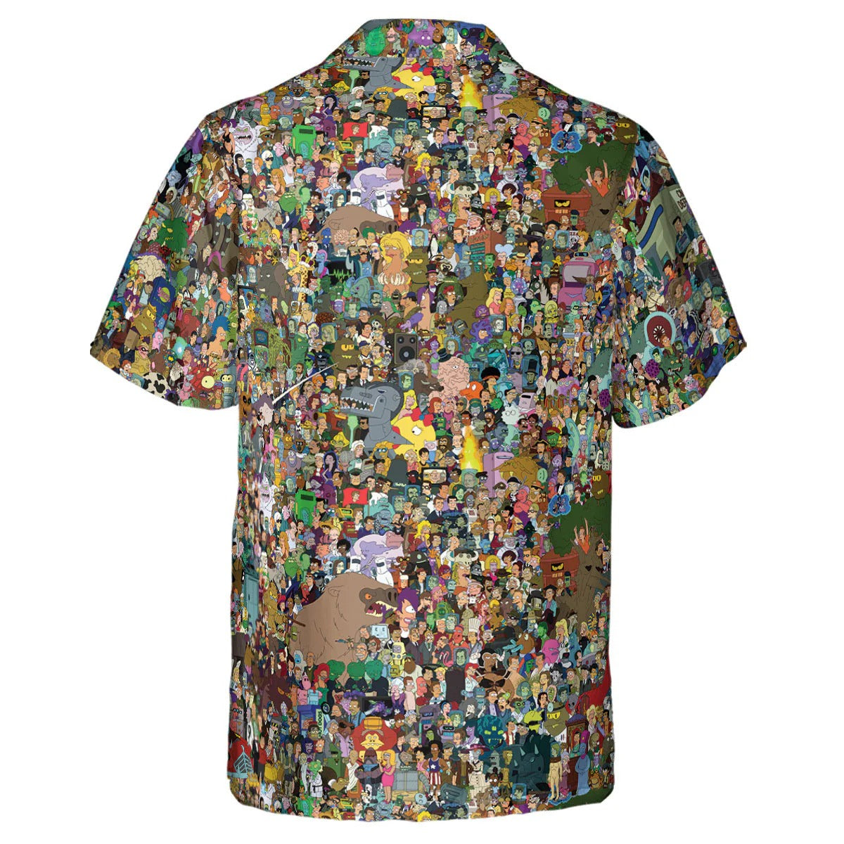 Futurama Characters Hawaiian Shirt