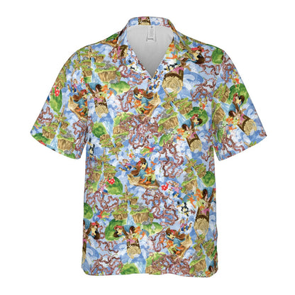 Magic Kingdom Splash Mountain Hawaiian Shirt