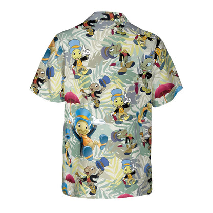 Jiminy Cricket Pinocchio Hawaiian Shirt