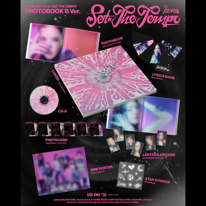SET THE TEMPO Signed Photobook A/B Set