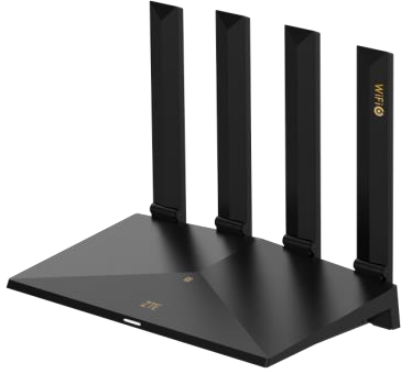 ZTE AX3000 - product view 1; manufacturer reference image
