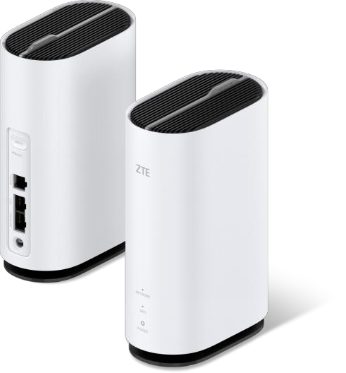 ZTE AX5400 Ultra - product view 1; manufacturer reference image