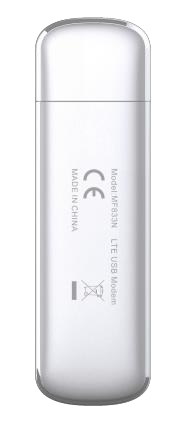 ZTE MF833N - product view 2; manufacturer reference image